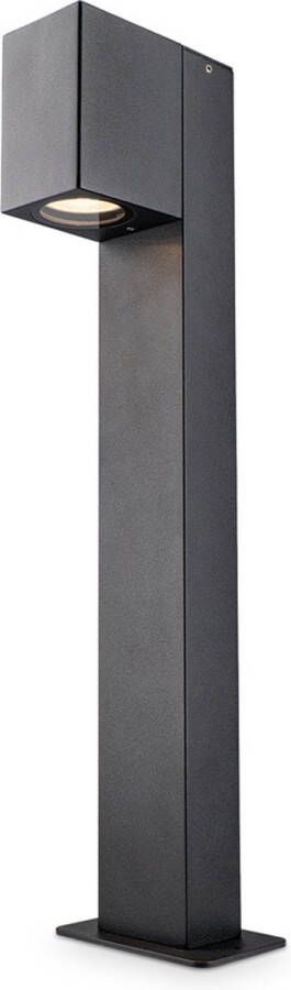 HOFTRONIC Marion LED Sokkellamp buiten zwart 50 cm Padverlichting GU10 Fitting Max. 7W IP65