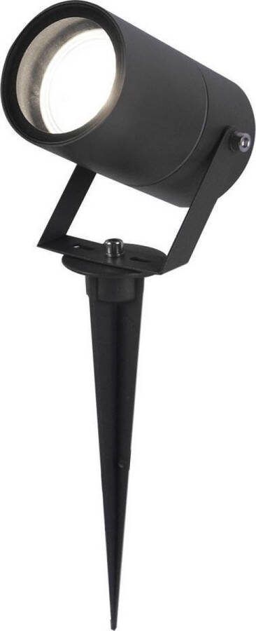 HOFTRONIC Spikey LED Prikspot 5 Watt 400lm 6000K Zwart IP65 waterdicht