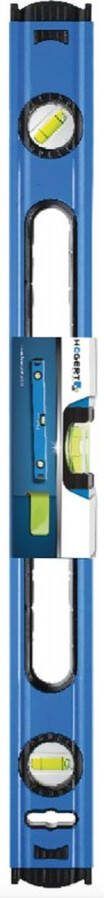 Högert Aluminium waterpas 60 cm met 3 waterpasniveaus: 0° 45° en 90°