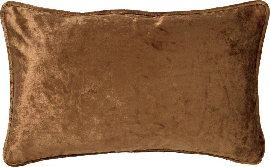 Hoii Sierkussen CHLOE | 30x50 cm Tobacco Brown | Bruin | | Inclusief GRS verenvulling