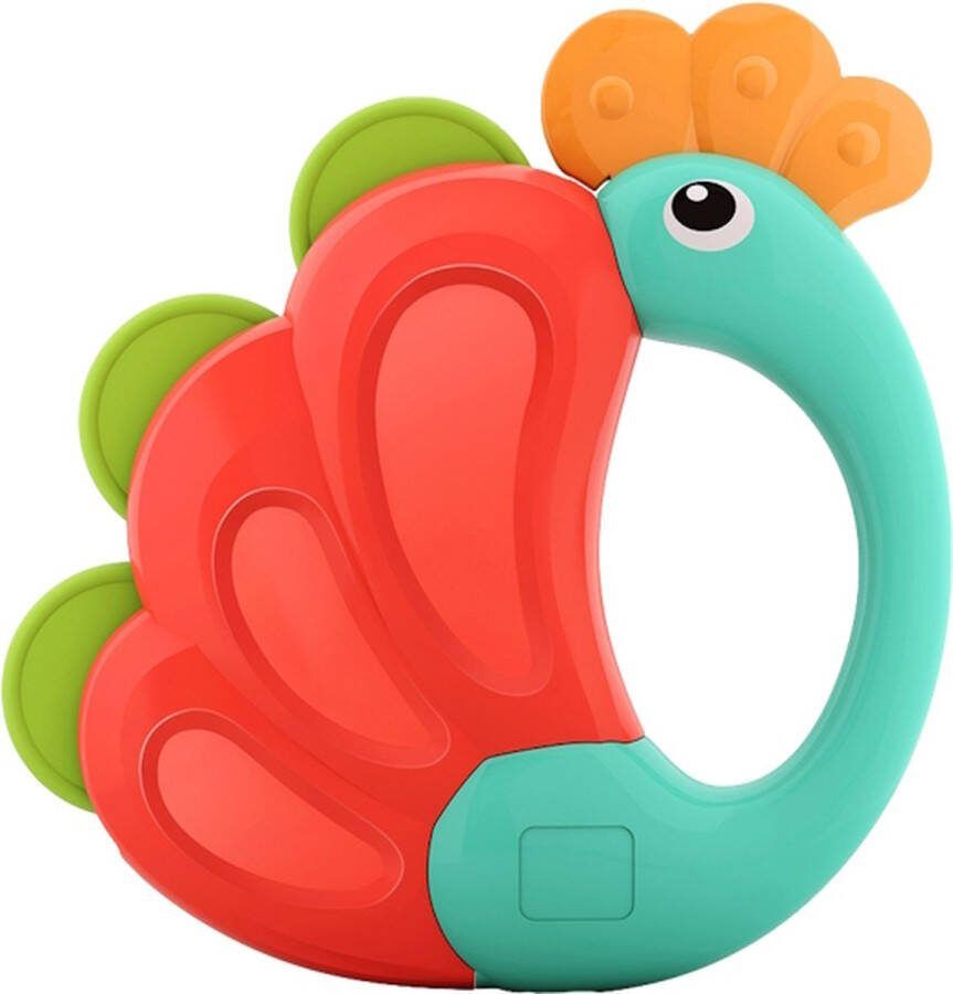 Hola Toys Animal Orchestra Peacock Rammelaar E318B-1