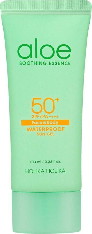 Holika Aloe Soothing Essence Waterproof Sun Gel SPF50+ new formula 2021 inhoud 70ml