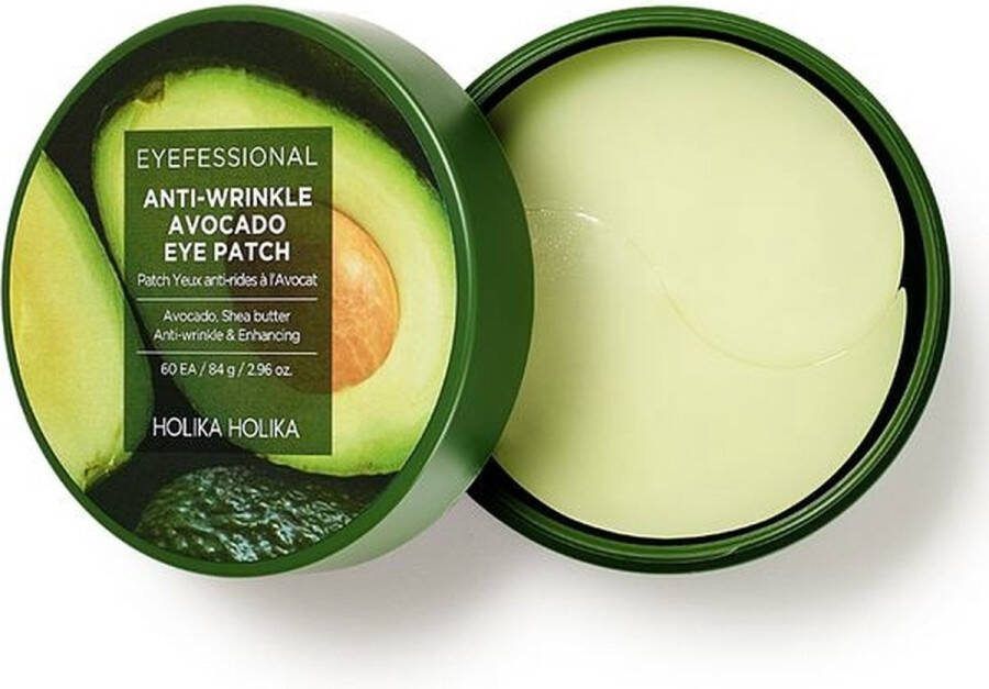Holika Eyefessional Anti-wrinkle Avocado Eye Patch 84 g