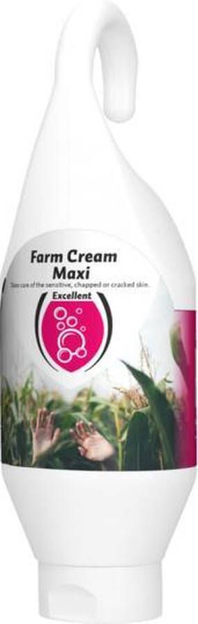 Holland Animal Care Excellent farm cream maxi sta- hang tube – Verzorging van kloven in de handen – Handcrème – Multifunctionele tube – 500 ml