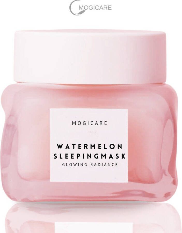 Holland Rose Mogi Slaapmasker Hyaluronzuur Hyaluronic acid Skincare Serum Gezichtsverzorging Watermelon Glow Recipe for Glow Vegan 50ML
