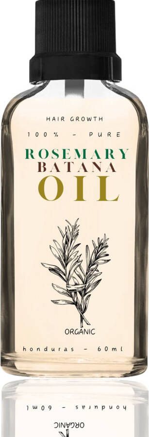 Mogicare haarolie Rozemarijn Olie Voor In Het Haar Batana oil Rosemary Oil Hair Growth Haarserum Haaruitval 100% Natuurlijk 60ml