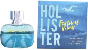 Hollister Festival Vibes by 100 ml Eau De Toilette Spray