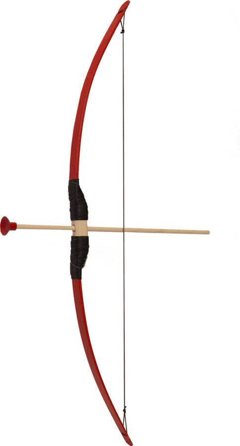 Holzkonig Houten Pijl En Boog 80 cm Rood