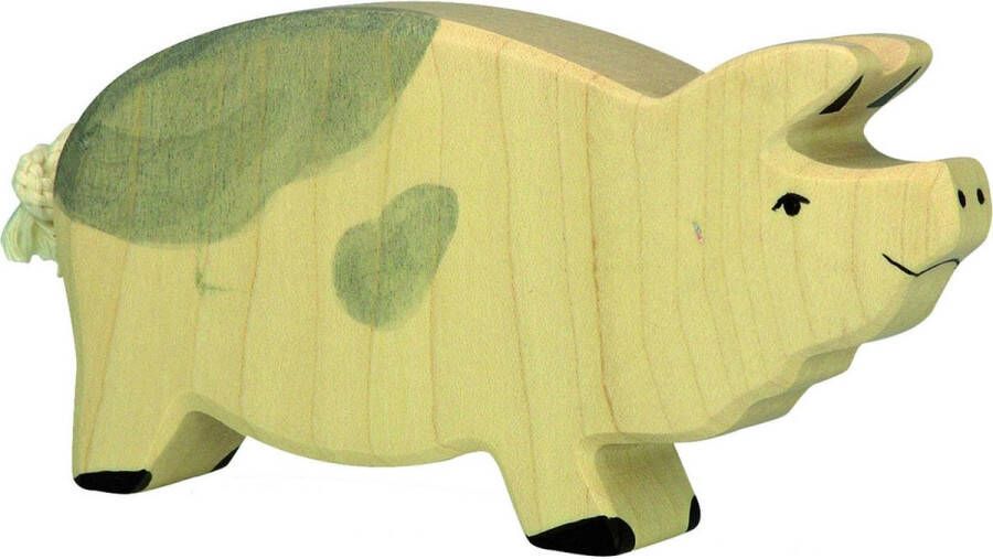 Holztiger Houten Boerderij: Mannetjesvarken Gevlekt
