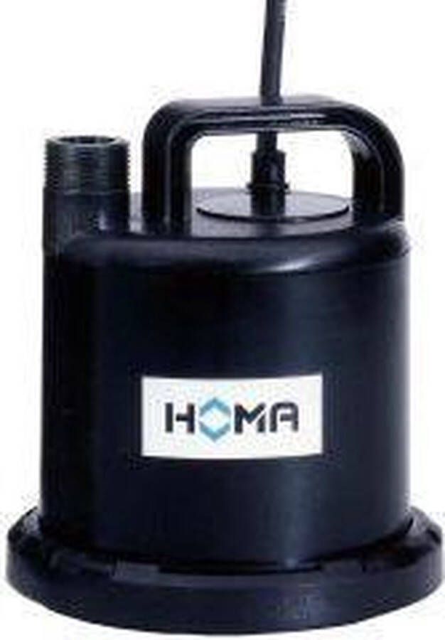 Homa vlakzuig pomp dompelpomp klokpomp vijverpomp 90W 2mm restand
