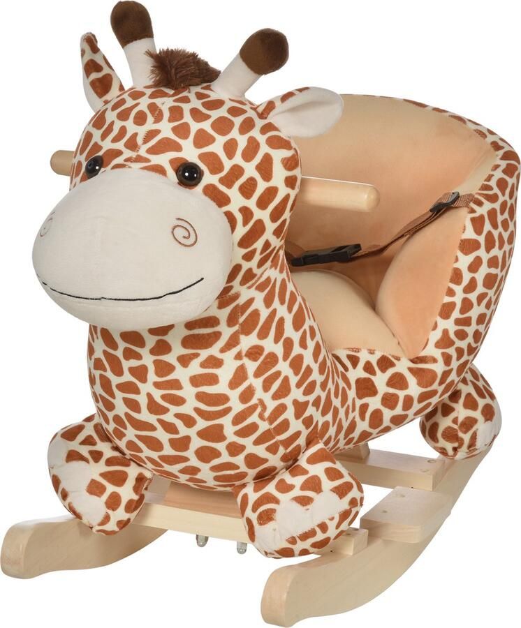 Homcom Schommelpaard schommeldier schommelstoel babyschommel speelgoed kinderen 330-006