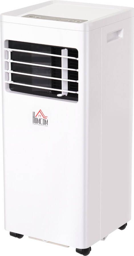 Homcom Mobiele airconditioner 3-in-1 airconditioner ontvochtiger 2 1 kW afstandsbediening ABS 823-003V91