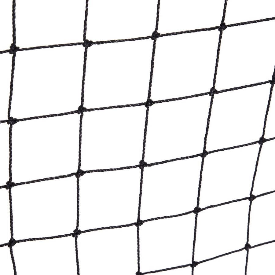 Homcom Voetbal rebounder kickback goal reboundmuur trainingsnet staal 75 x 126 cm A62-012