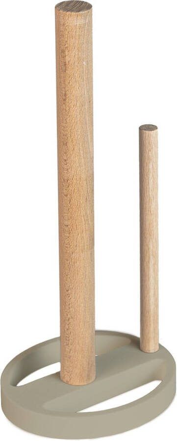 Home 3D Keukenrolhouder Beige 25cm staand Duurzaam Rollenhouder