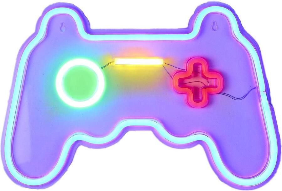 Home Deco LED neon lamp Game controller 2 meter met USB kabel