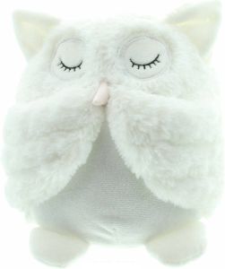 Home & Deco Dream-Living Deurstopper winteruil wit 18 cm