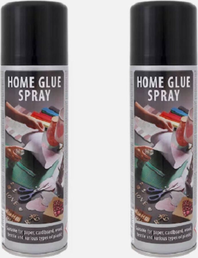 Home glue spray Lijmspray Hobbylijm Knutsellijm Knutselen 2 x 300ml