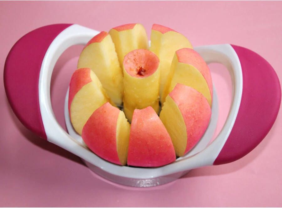 Home online RVS appelsnijder Fruitschaaf Snijgereedschap Appel Verdeler Eenvoudig Plak Snijder