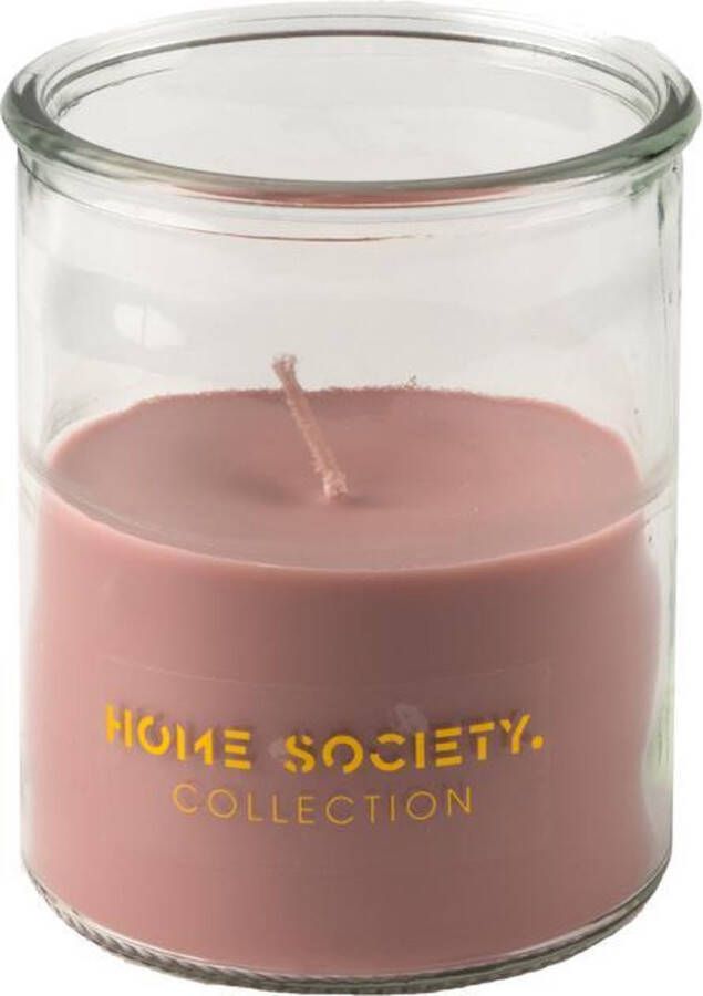 Home Society Candle Nick Kaars in glas Nude 12 x 12 x 15 cm