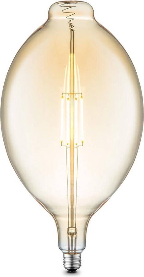 Home Sweet Home LED lamp Big Oval E27 4W dimbaar amber