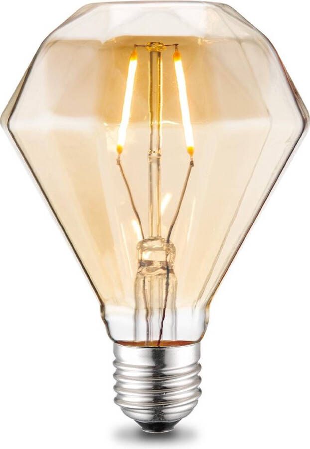 Home sweet Home Led Diamond E27 D95 2w 160lm 2700k Amber