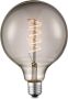 Home Sweet Home Edison Vintage E27 LED filament lichtbron Globe Rook 12.5 12.5 17cm G125 Spiraal Retro LED lamp Dimbaar 4W 140lm 1800K warm wit licht geschikt voor E27 fitting - Thumbnail 1