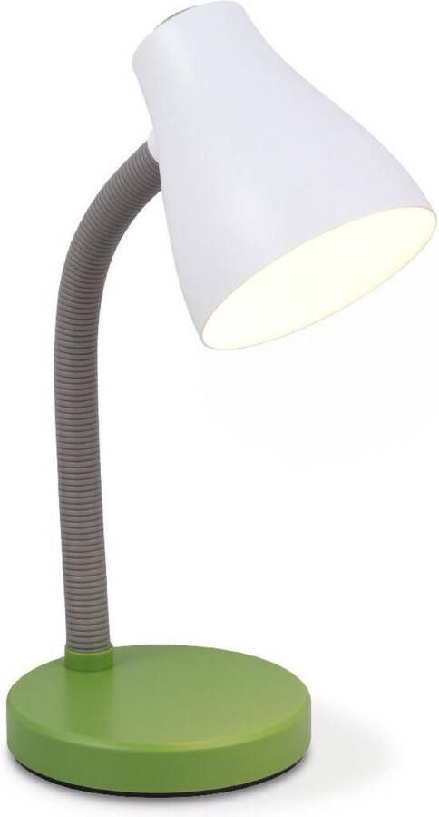 Home Sweet Home Moderne Bureaulamp Rocker verstelbare Leeslamp met inline schakelaar Groen 14 14 35cm geschikt voor thuiskantoor en slaapkamer E27