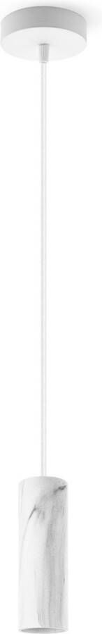 Home Sweet Home Moderne Hanglamp Saga hanglamp gemaakt van Metaal Wit 10 10 120cm Pendellamp geschikt voor woonkamer slaapkamer en keuken- geschikt voor E27 LED lichtbron