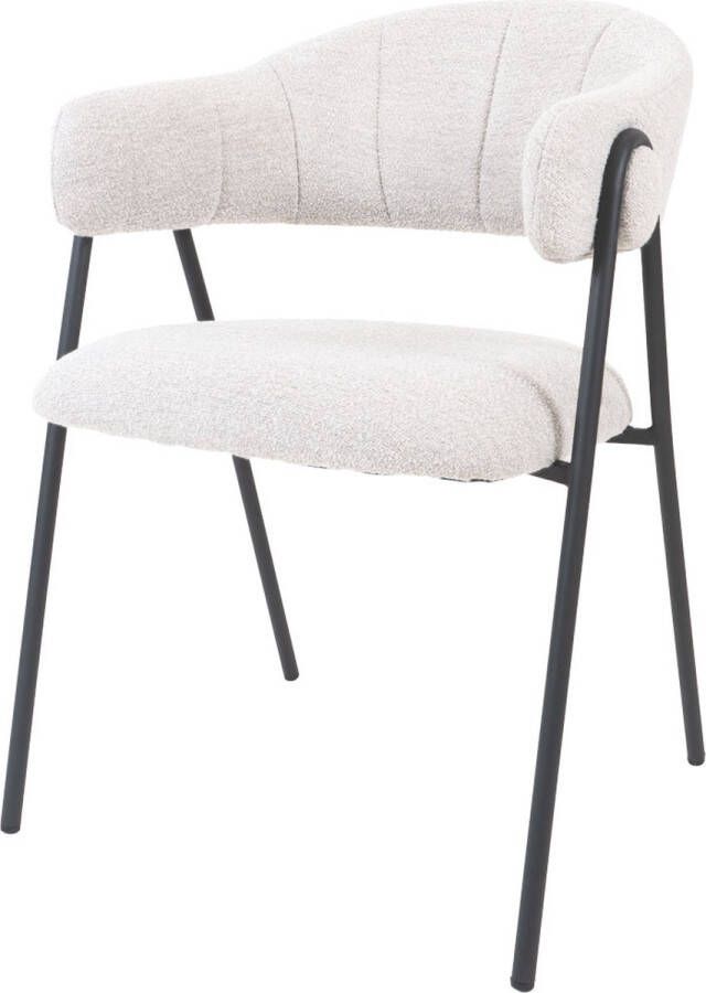 Home67 Eetkamerstoel Lio Ivory