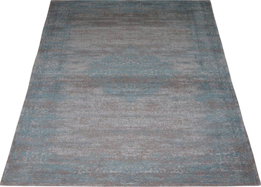Veercarpets Vloerkleed Adel Medaillon Turquoise 6023 160 x 230 cm