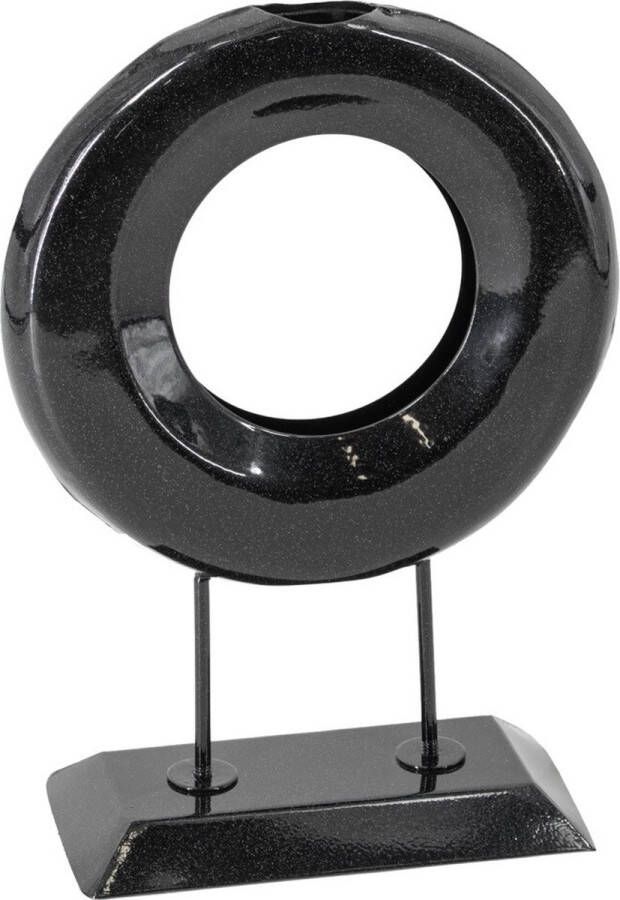 Homebound by Kolony Ornament metaal donut black marble
