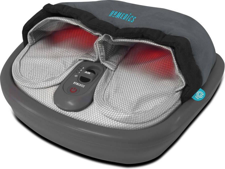 HoMedics GSF500 Shiatsu Voetmassage Apparaat comfortabele gel massage Luchtdrukmassage Infrarood Warmte Voor Verbeterde Bloedcirculatie makkelijke bediening