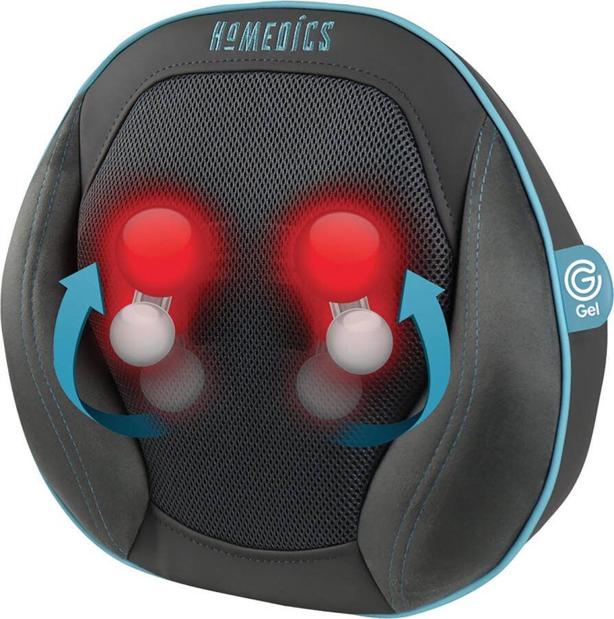 HoMedics SGP1100H Gel Massagekussen met Warmte Shiatsu Massage