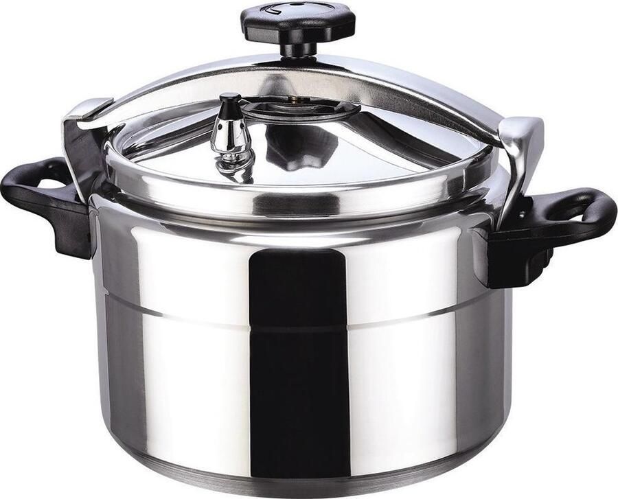 Homepex Snelkookpan alluminium 15 liter 30 CM