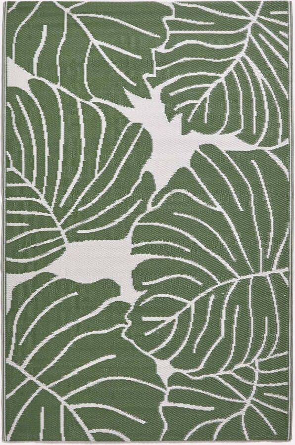 Homescapes Ada polypropyleen buitentapijt met bloemmotief 150 x 240 cm