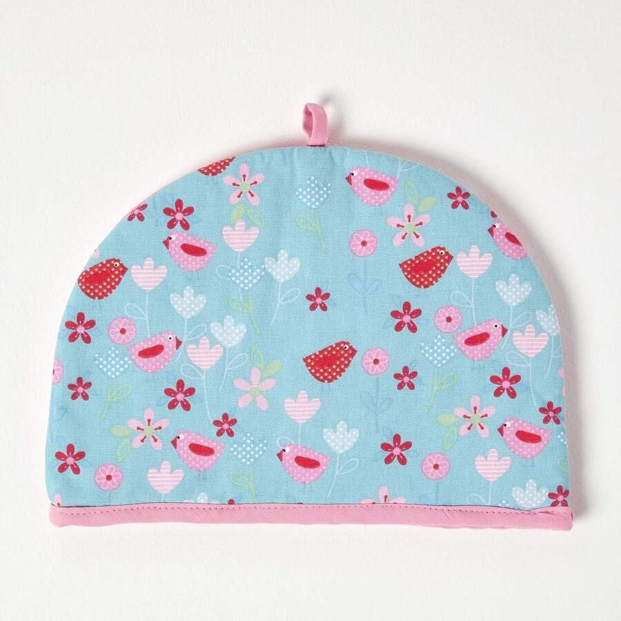 Homescapes theepot warmer vogels en bloemen design Tea Cosy