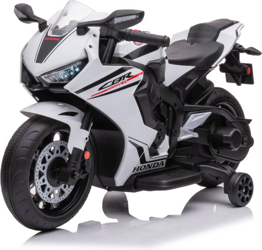 Honda CBR 1000RR Elektrische Kindermotor 12V 2 tot 5 jaar Wit
