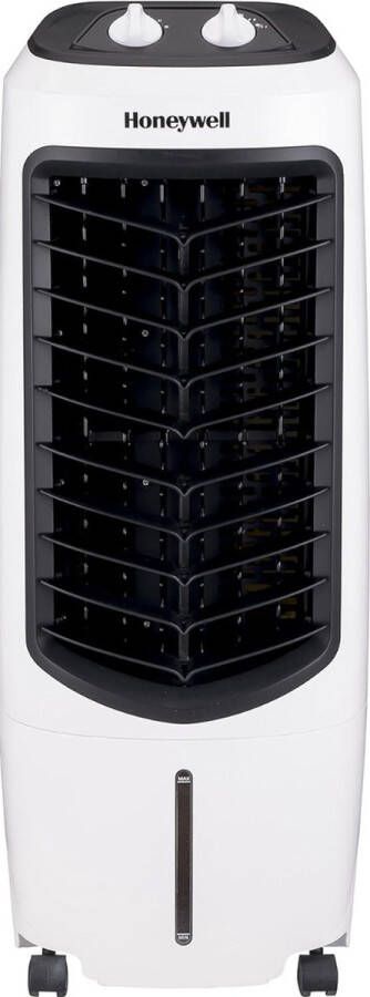 Honeywell Mobiele Airco Zonder Afvoer Mobiele Aircooler met Knopbediening Mobiele Airco voor Slaapkamer met 3 snelheden- Parelwit