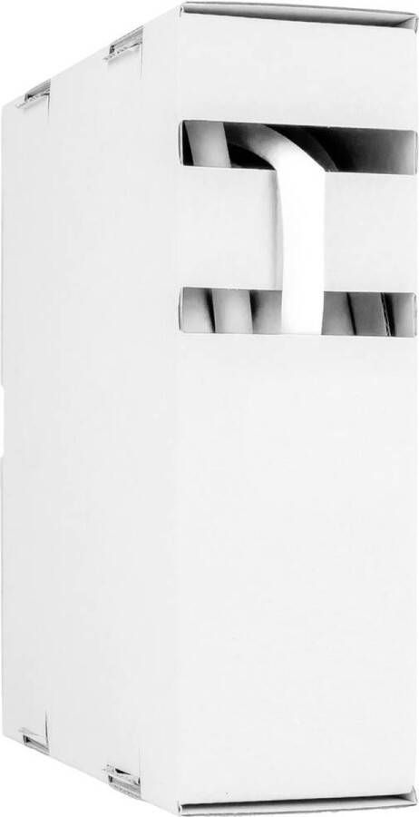 Hongshang 2111443118 Krimpkous zonder lijm Wit 3.20 mm 1.60 mm Krimpverhouding:2:1 15 m