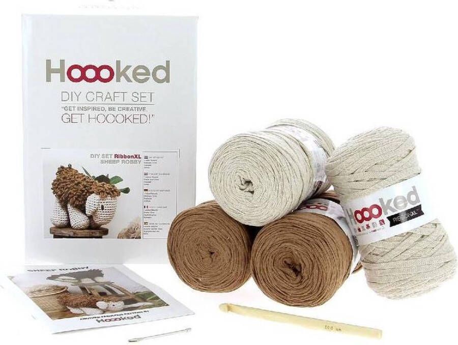 Hoooked Haakpakket Schaap Robby RibbonXL PAK211
