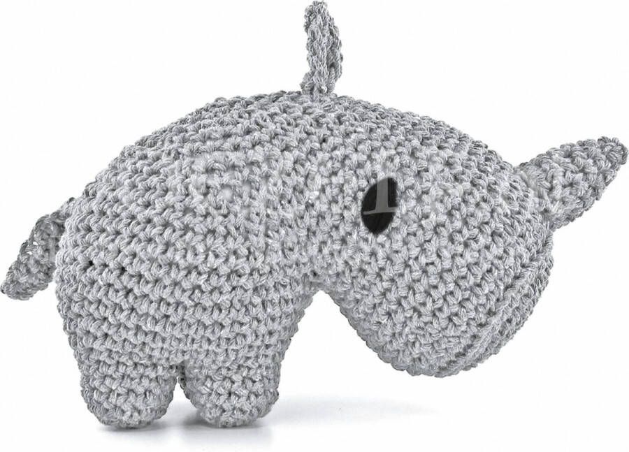 Hoooked Rhino Dex Kit Eco Barbante Gris