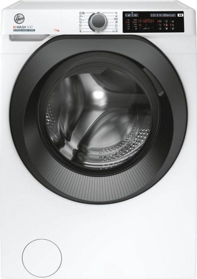 Hoover H-WASH 500 HW4 37XMBB 1-S wasmachine Voorbelading 7 kg 1300 RPM A Wit