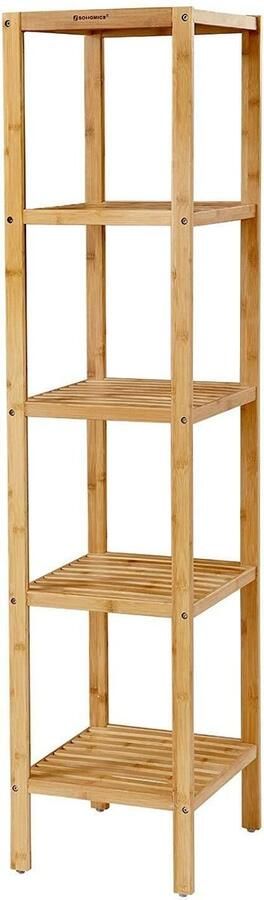 Hoppa! Bamboe Opbergrek Bruin Bamboe 33 x 33 x 146 cm