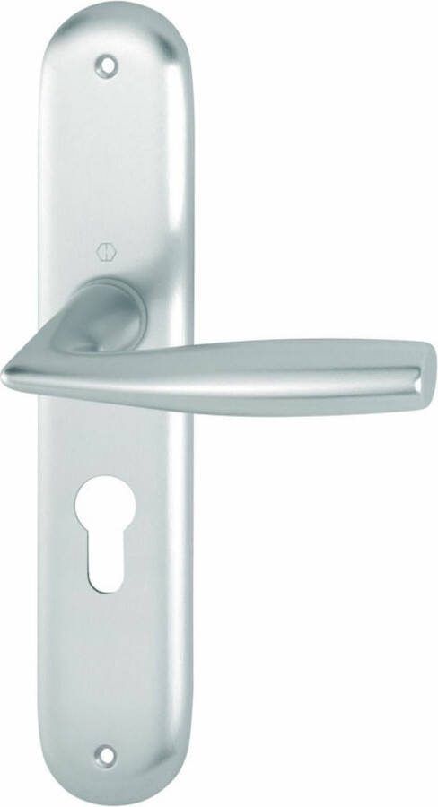 Hoppe binnenschild deurkruk Vitoria PC55 naturel