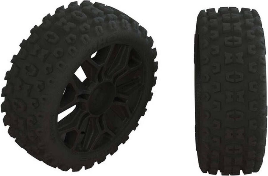 Horizon 2HO Tire Set Glued Black (2)