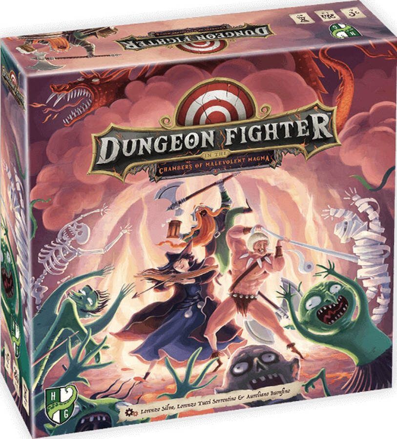 Horrible Guild Dungeon Fighter in the Chambers of Malevolent Magma Bordspel Engelstalig