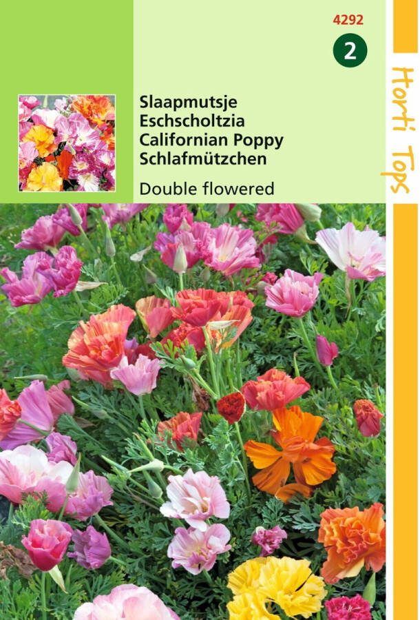 Hortitops 2 stuks Eschscholtzia Californica Dubbelbl. Gem