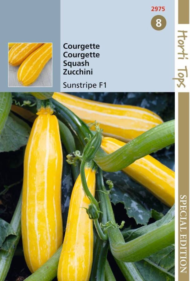 Hortitops Courgette Sunstripe geel F1