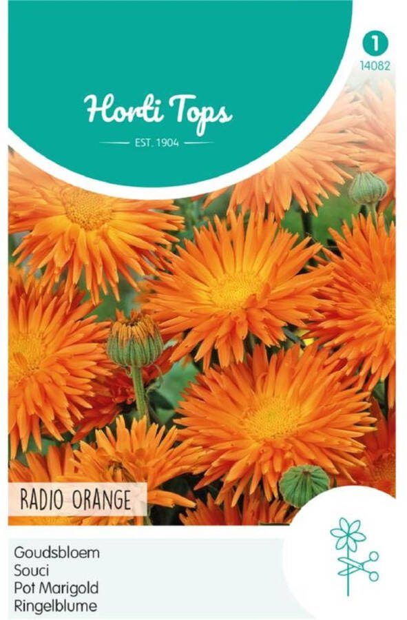Hortitops Zaden Calendula Officinalis Cactusbl. Radio Oranje
