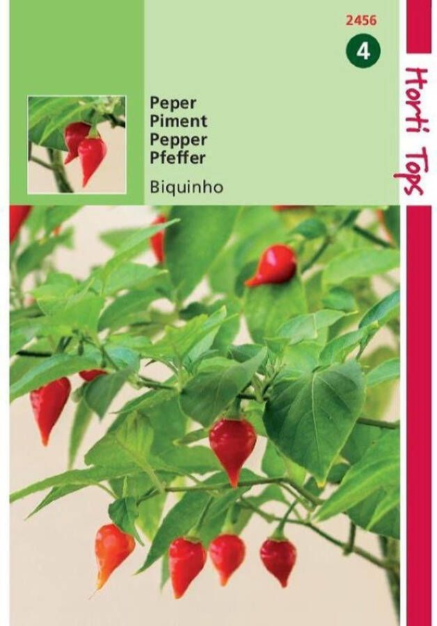 Hortitops Peper Biquinho Capsicum chinense Peper 0 07 gram